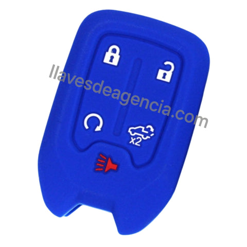 Protector silicón llave inteligente Chevrolet Silverado GMC Sierra Tahoe Yukon Acadia Terrain colores intensos calidad horno resistente temperatura
