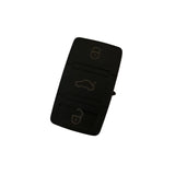 Goma botonera de repuesto para llave Volkswagen 3 botones 2002 2003 2004 2005 2006 2007 2008 Golf Jetta Passat Polo