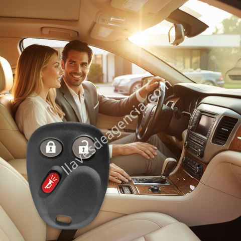 Pareja feliz con carcasa control remoto premium