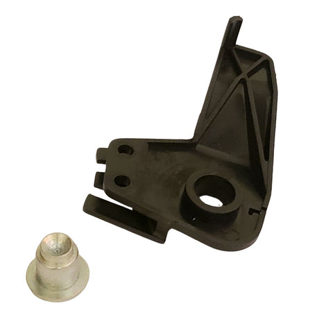 Pata chapa cajuela VW Jetta A4 vista detalle mecanismo cerradura metal
