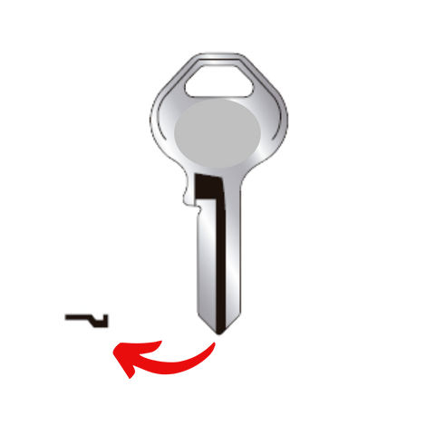 Llave de candado para Master para M15A para uso en Master