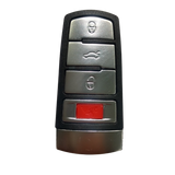 Carcasa de repuesto para llave Volkswagen Passat 2006-2013 y CC 2007-2014 con botón de pánico, reemplazo original

