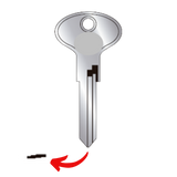 Llave F51 para Volkswagen VW forjada en acero de alta calidad, repuesto original para ignición y puertas
