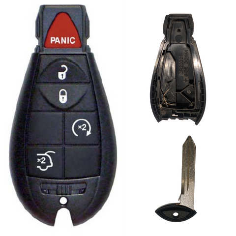 Carcasa mando distancia Jeep Grand Cherokee Commander 2008-2013 control remoto repuesto original México
